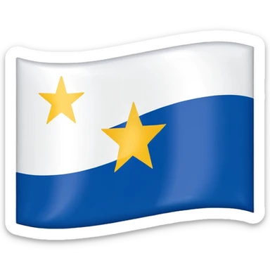 bandeira de belém do pará sticker