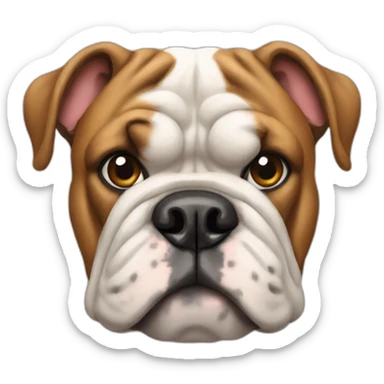 british bulldog sticker