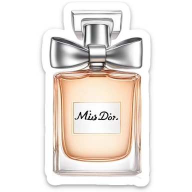 Miss Dior parfume sticker