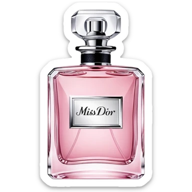 Miss Dior perfume  sticker
