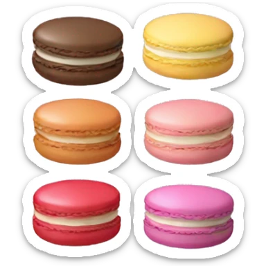 macaroons  sticker