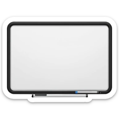 whiteboard in classroom sticker