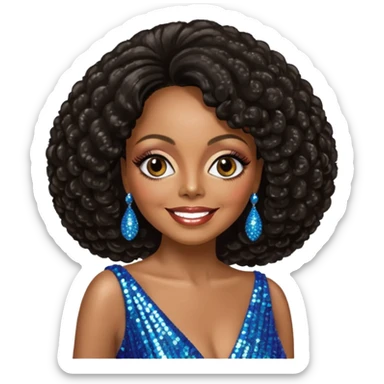 Diana Ross sticker