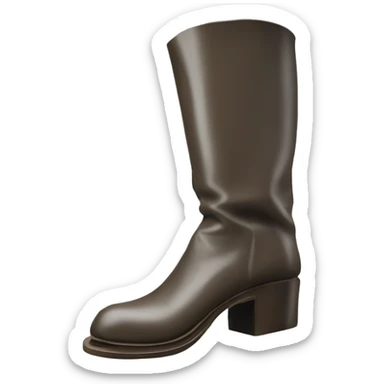 Margiela tabi Boots no background  sticker