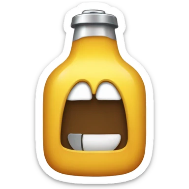CREATE AN EMOJI USING A BOTTLE OPENER sticker