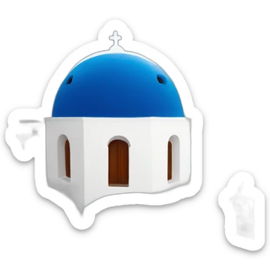 santorini sticker
