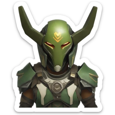 savathun from destiny sticker