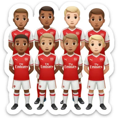 Arsenal club sticker