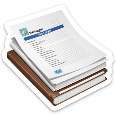 Documents for a mortgage in Dubai sticker