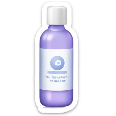 toner consisting of hyaluronic acid sticker