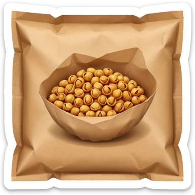 roasted chana packet sticker