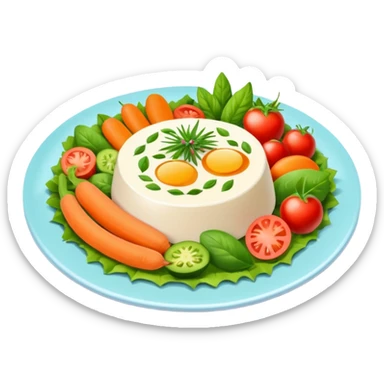 protein vegetarian  sticker