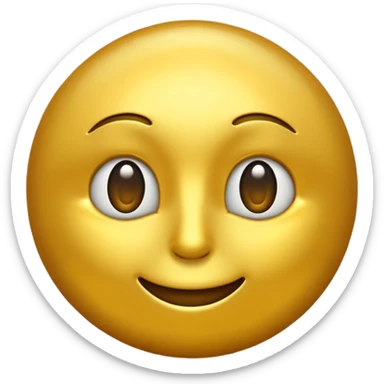 create a golden gold emoji  the most attractive any one or all of them ill choose it should be fully golden sticker