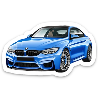 2024 g82 bmw m4 competition  sticker