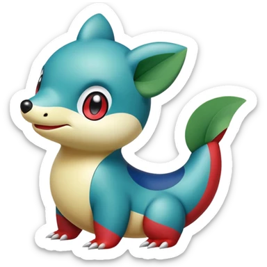 Tepig-Oshawott-Snivy-hybrid sticker