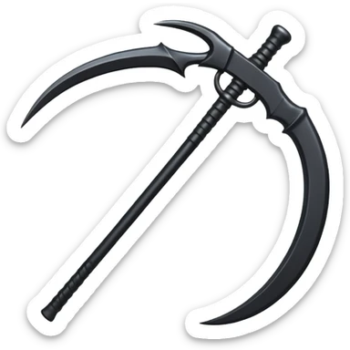 Shadow Scythe for grim reaper sticker