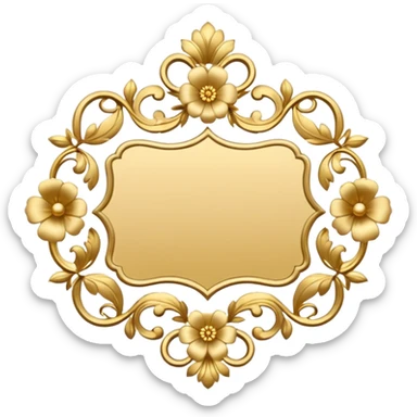 invitation card sticker