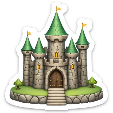 elf castle sticker