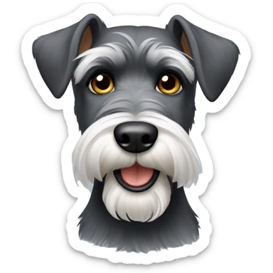 Schnauzer sticker