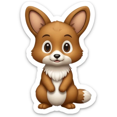 COELHO ANIMAL sticker