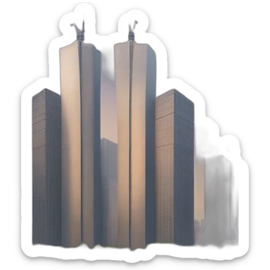 Twintowers sticker