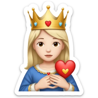 FLOORK DANDO UN CORAZÓN Y DICIENDO DURMETE O TE CONQUISTO sticker