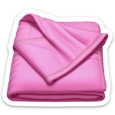 blanket pink sticker