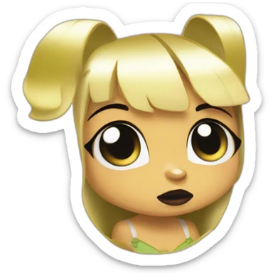 powerpuff girls buttercup sticker