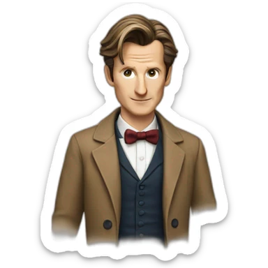 11th doctor sticker