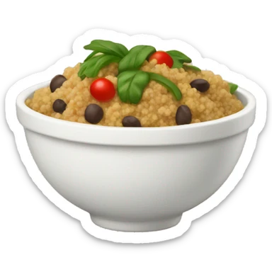 Quinoa bowl  sticker