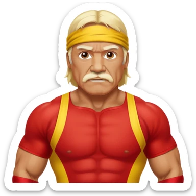 Hulk hogan  sticker