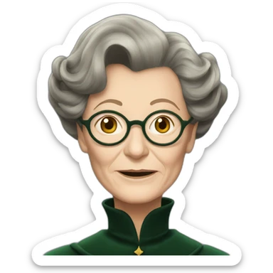 Minerva McGonagall sticker