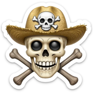 Can u create a emoji thats the straw hats flag of one piece sticker