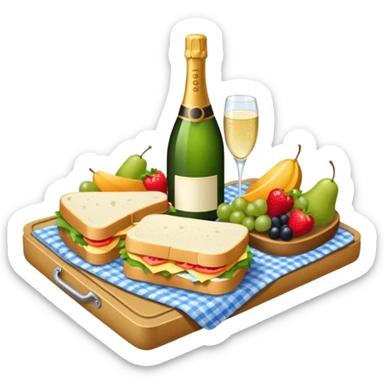 picnic banquet sticker