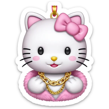 hello kitty swag sticker