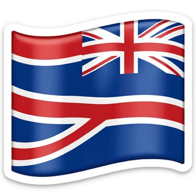 British 13 Colonies Flag sticker