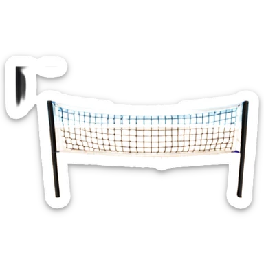 volleyball court sticker