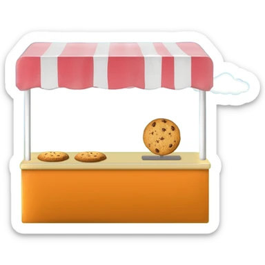 Cookies stand sticker