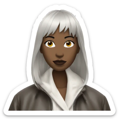 Girl in Tabi (Maison Margiela) sticker