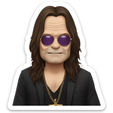 Ozzy osbourne  sticker