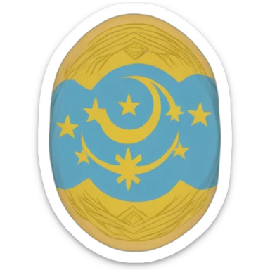 East Turkestan flag  sticker