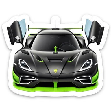 Koenigsegg jesko sticker