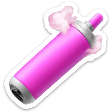 Pink vape  sticker