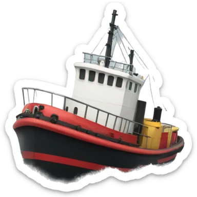 Tug boat  sticker