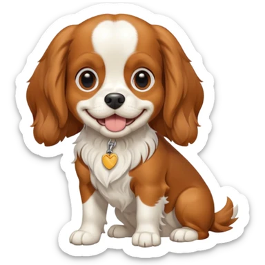 Cavalier King Charles Spaniel dog Preliminary Acceptance Inspection sticker