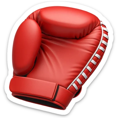 MMA focus mitt object icon, training mitt pad, leather texture, 3D cartoon, mobile game icon style, centered, clean background, no text, no watermark
 sticker