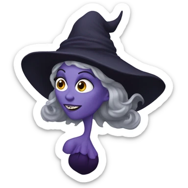 Ursula the Seawitch sticker