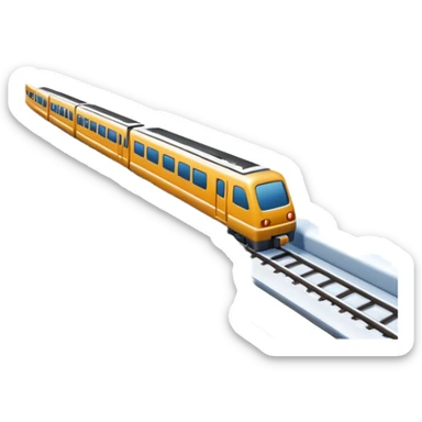 snow park rail sticker