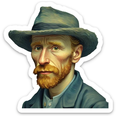 Vincent van gogh  sticker