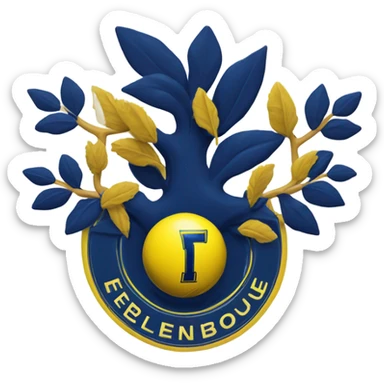 fenerbahce football club logo sticker